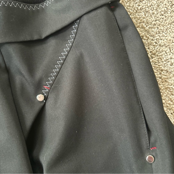 Funky TRICOTTO size S Draped High Low Hem Mini Bubble Skirt - Picture 4 of 8